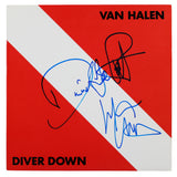 David Lee Roth & Michael Anthony Signed Diver Down Album w/ Vinyl BAS #AE02788