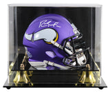 Vikings Randy Moss Authentic Signed Speed Mini Helmet W/ Case BAS Witnessed