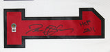 Falcons Deion Sanders "HOF 2011" Authentic Signed White M&N Jersey BAS Witnessed
