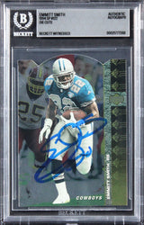 Cowboys Emmitt Smith Authentic Signed 1994 SP Die Cuts #122 Card BAS Slabbed