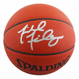 Mavericks Michael Finley Authentic Signed Spalding Basketball BAS #BV01128