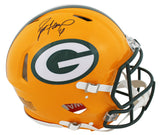 Packers Brett Favre Authentic Signed Full Size Speed Proline Helmet BAS Witness