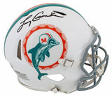 Dolphins Larry Csonka Signed 1972 TB Full Size Speed Proline Helmet W/ Case BAS