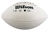 Raiders Howie Long Authentic Signed White Panel Wilson Nfl Football BAS #BV01121