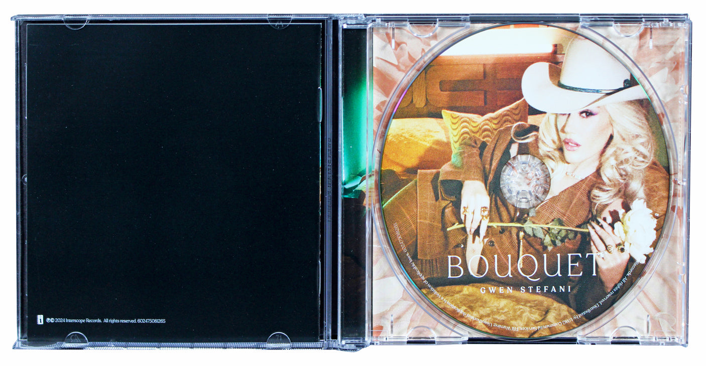 Gwen Stefani Authentic Signed Bouquet Cd Insert W/ Disk Autographed BAS