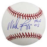 Red Sox Wade Boggs "HOF 05" Authentic Signed OML Baseball Autographed BAS