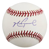 D-Backs Mark Grace Authentic Signed 2001 World Series Logo OML Baseball BAS