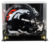 Broncos John Elway Signed Full Size Speed Proline Helmet w/ Case BAS Witnessed