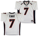 Broncos John Elway "HOF 04" Authentic Signed White 1998 M&N TB Jersey BAS Wit