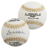 Tigers Lou Whitaker Signed Rawlings Gold Glove Logo OML Baseball BAS #BV01150
