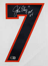 Broncos John Elway "HOF 04" Authentic Signed White 1998 M&N TB Jersey BAS Wit
