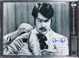 Dan Aykroyd SNL Signed 8x10 Horizontal Black & White Photo Auto 10! BAS Slabbed