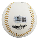 Tigers Lou Whitaker Signed Rawlings Gold Glove Logo OML Baseball BAS #BV01150