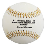 Tigers Lou Whitaker Signed Rawlings Gold Glove Logo OML Baseball BAS #BV01150