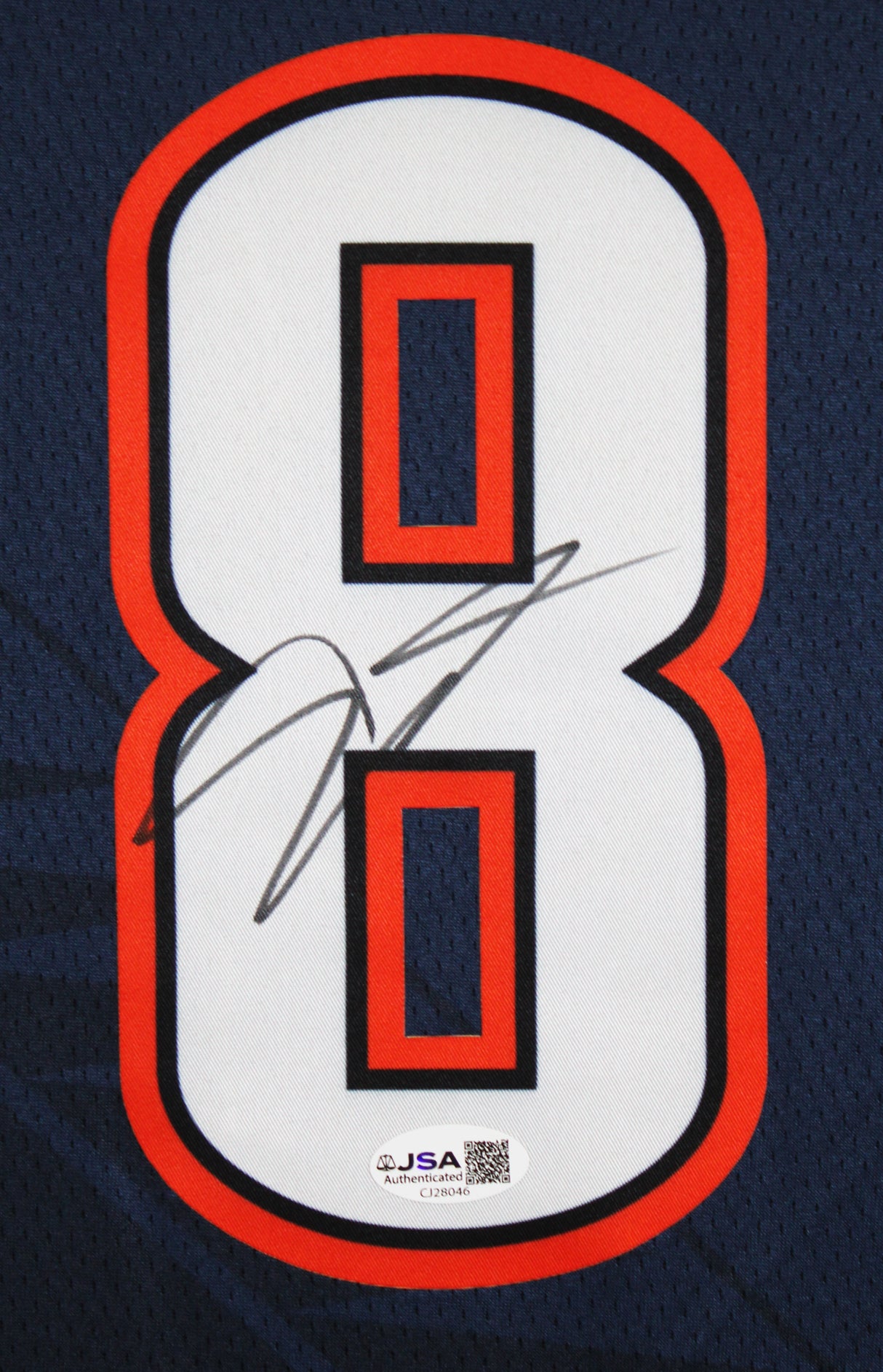 Thunder Jalen Williams Signed 2025 Navy Nike City Edition Swingman Jersey JSA