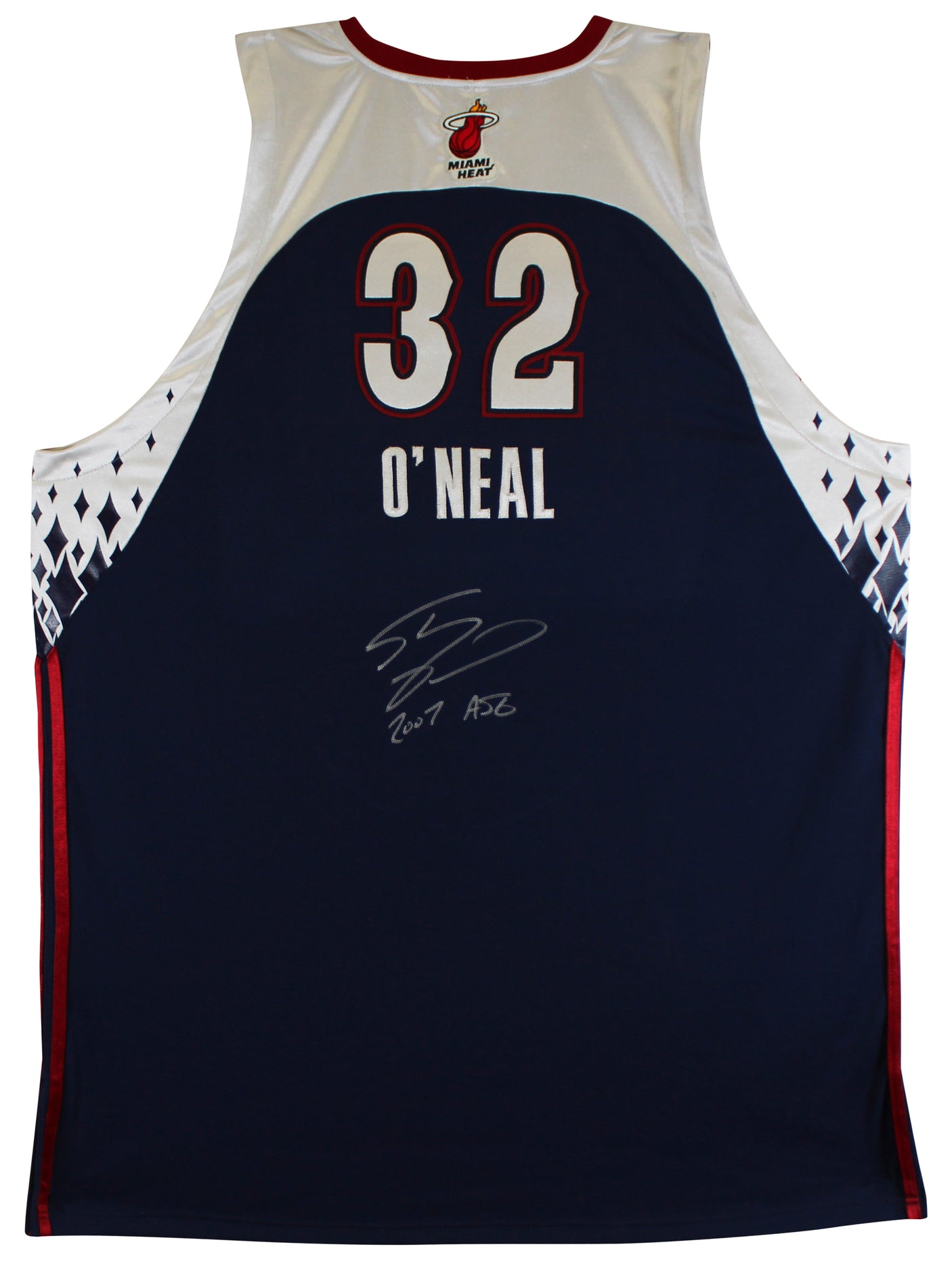 Shaquille O'Neal Signed Team Issued Navy 2007 NBA ASG Adidas Jersey BAS & SIA