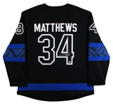 Maple Leafs Auston Matthews Authentic Signed Black Fanatics Jersey Fanatics
