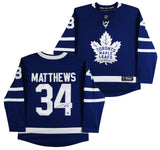 Maple Leafs Auston Matthews Signed Blue Fanatics Breakaway Jersey Fanatics