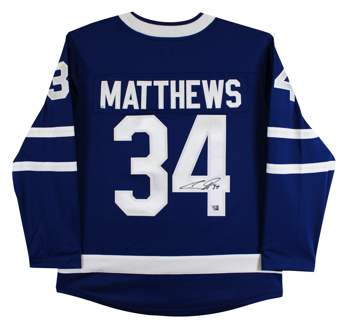 Maple Leafs Auston Matthews Signed Blue Fanatics Breakaway Jersey Fanatics