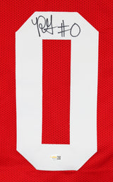 Renardo Green Authentic Signed Red Pro Style Jersey Autographed JSA Witness