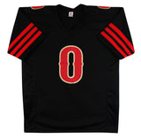Renardo Green Signed 2025 Rivalries Black Pro Style Jersey JSA Witnessed