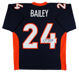 Broncos Champ Bailey Authentic Signed Navy Mitchell & Ness Jersey BAS Witnessed