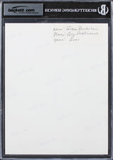 Gisele Bundchen Victoria's Secret Model Signed 8x10 Photo Auto 10! BAS Slabbed