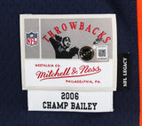 Broncos Champ Bailey Authentic Signed Navy Mitchell & Ness Jersey BAS Witnessed
