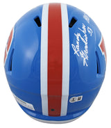 Broncos Randy Gradishar "HOF 24" Signed 1975-96 TB F/S Speed Rep Helmet BAS Wit