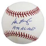 Angels Don Baylor "1979 AL MVP" Authentic Signed OML Baseball BAS #BV01145