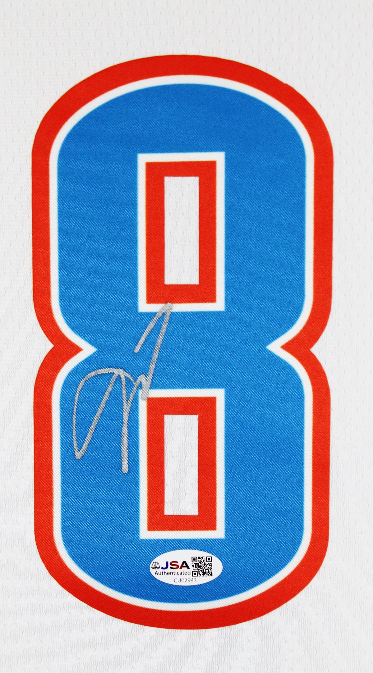 Thunder Jalen Williams Signed White Nike Association Edition Swingman Jersey JSA