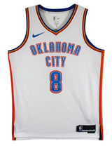 Thunder Jalen Williams Signed White Nike Association Edition Swingman Jersey JSA