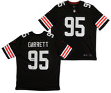 Browns Myles Garrett Authentic Signed Brown Nike Limited Jersey BAS Witnessed