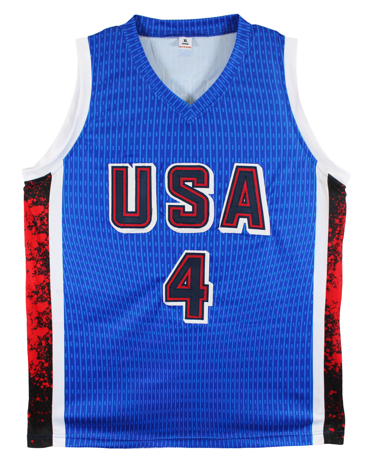 Stephen Curry Authentic Signed Team USA Blue Pro Style Jersey BAS Witnessed