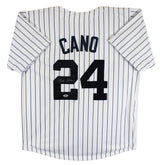 Robinson Cano Authentic Signed White Pinstripe Pro Style Jersey PSA/DNA