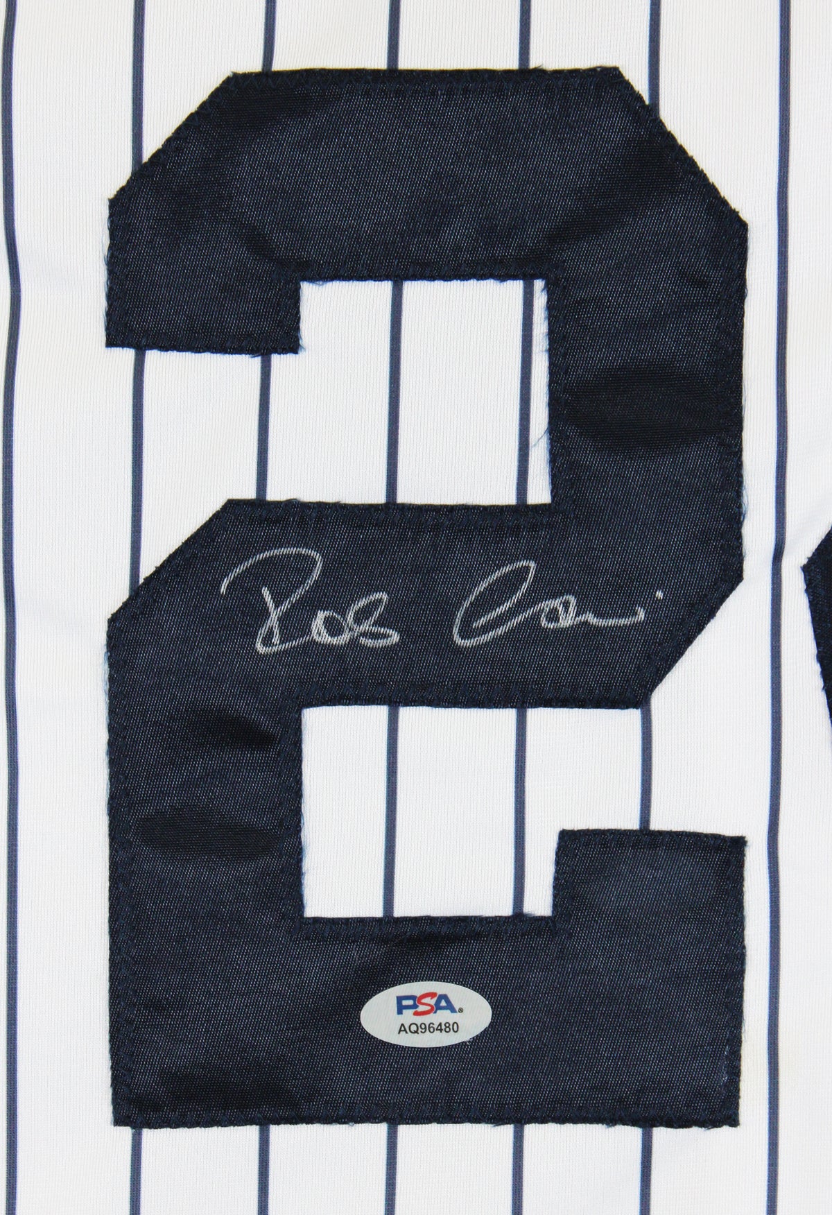 Robinson Cano Authentic Signed White Pinstripe Pro Style Jersey PSA/DNA