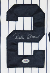Robinson Cano Authentic Signed White Pinstripe Pro Style Jersey PSA/DNA