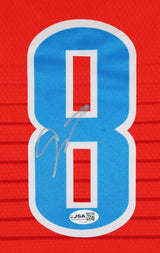 Thunder Jalen Williams Signed Orange Nike Statement Edition Swingman Jersey JSA