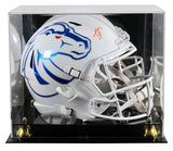 Boise State Ashton Jeanty Signed White Full Size Speed Rep Helmet W/ Case BAS W