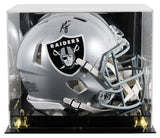Raiders Ashton Jeanty Signed Full Size Speed Proline Helmet W/ Case BAS Witness