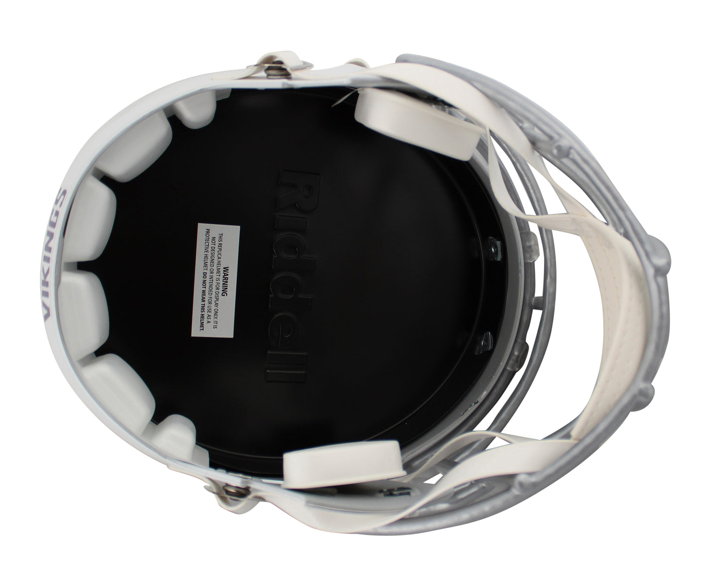 Vikings Adrian Peterson Signed 2024 Alt Full Size Speed Rep Helmet BAS Witnessed