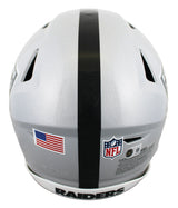 Raiders Ashton Jeanty Authentic Signed Speed Flex Full Size Helmet BAS Witnessed