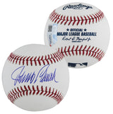 Reds Johnny Bench Authentic Signed Robert Manfred Oml Baseball w/ Case Fanatics