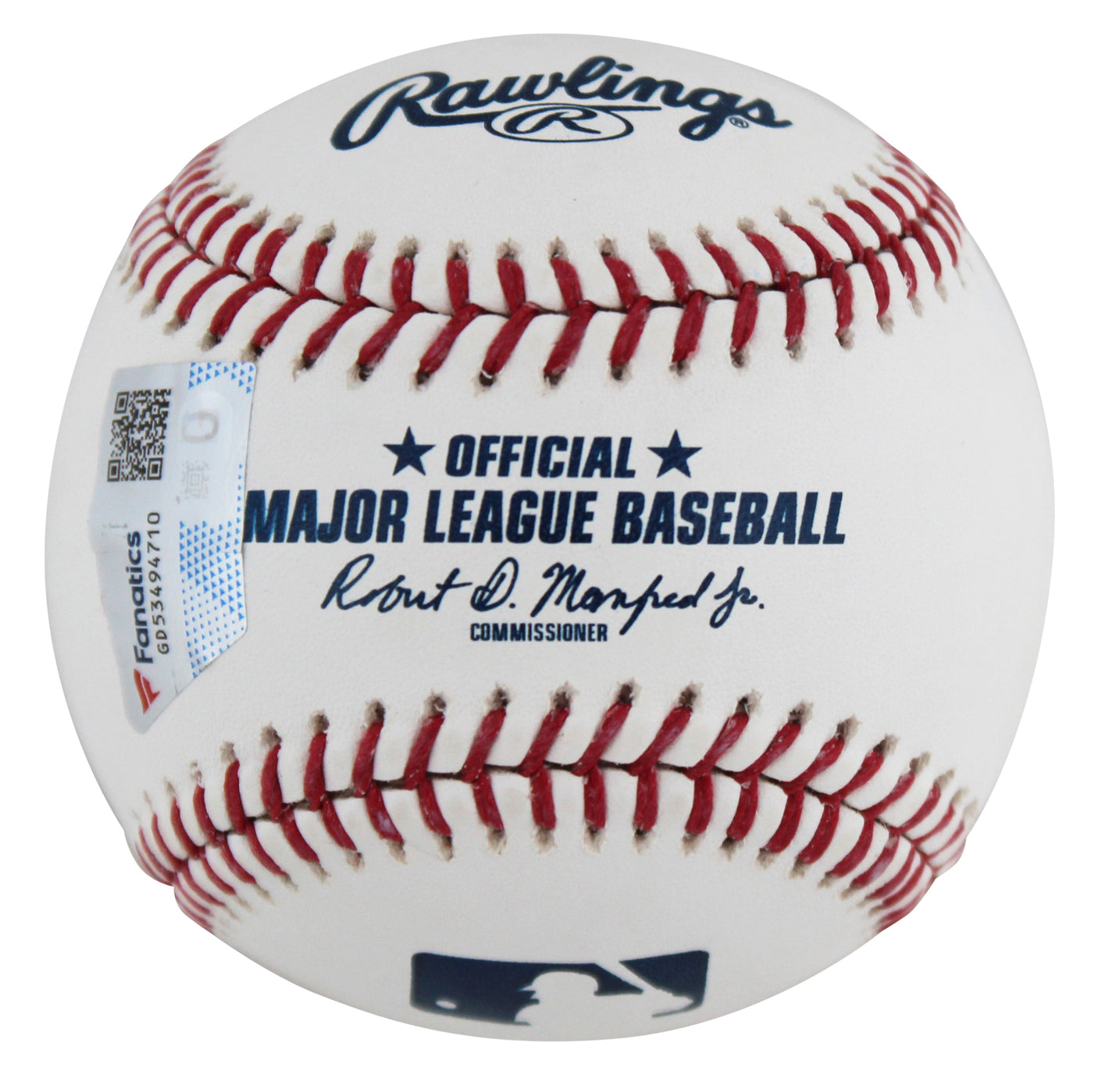 Reds Johnny Bench Authentic Signed Robert Manfred Oml Baseball w/ Case Fanatics