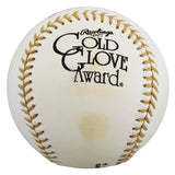 Tigers Lou Whitaker Signed Rawlings Gold Glove Logo OML Baseball BAS #BV01148