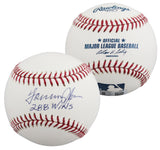Dodgers Tommy John "288 Wins" Authentic Signed OML Baseball BAS #BV01140
