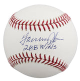 Dodgers Tommy John "288 Wins" Authentic Signed OML Baseball BAS #BV01140