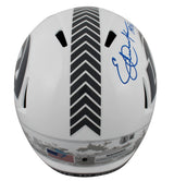 Rams Eric Dickerson "HOF 99" Signed STS III Full Size Speed Rep Helmet BAS Wit