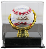 Sandlot (8) Guiry, Leopardi, Renna, +5 Signed Babe Ruth Baseball w/ Case BAS