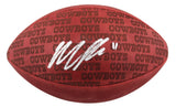 Cowboys Micah Parsons Signed Wilson "The Duke" Team Showcase Football Fanatics